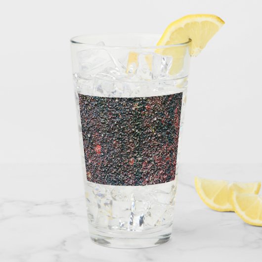 Verre remuer la canneberge (Dos glace)