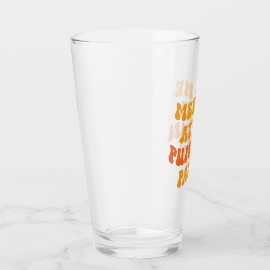 Verre Rencontrez-Moi Au Patch Citrouille (Droite)