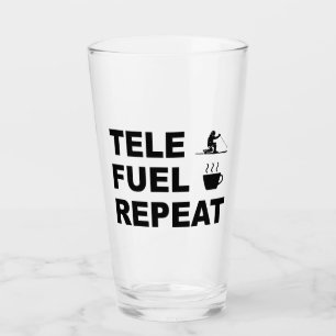 Verre Répétition du carburant de tele