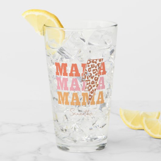 Verre Répétition Rustique "Mama" (Devant glace)