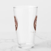 Verre Représentation captivante et artistique d'un tigre (Droite)