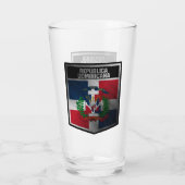 Verre République dominicaine (Dos)