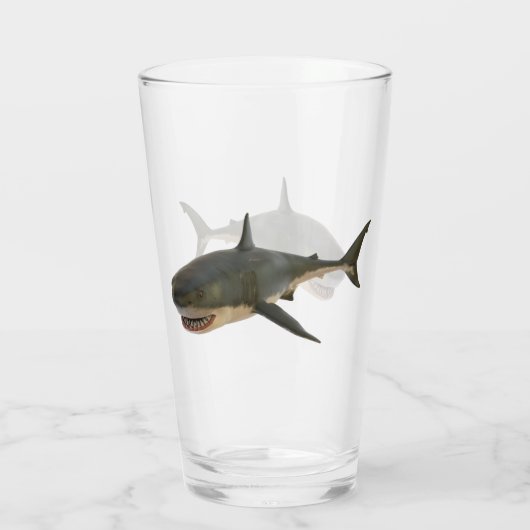 Verre Requin blanc (Dos)