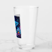 Verre Requin néon coloré (Gauche)