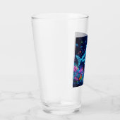 Verre Requin néon coloré (Droite)
