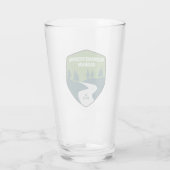 Verre Réseau Vert Régional Razorback (Dos)