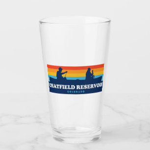 Verre Réservoir Chatfield Colorado Canoë