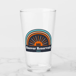 Verre Réservoir Hoover Ohio Arc-en-ciel