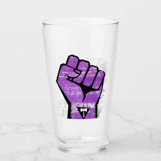 Verre Résistance lesbienne (Devant)