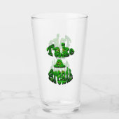 Verre Respire, Écrite En Vert, (Devant)
