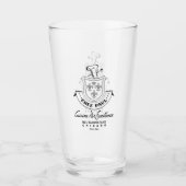 Verre Restaurant français Chez Paul, Chicago, 1945-1964 (Devant)