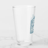 Verre Rester à la maison (Droite)