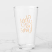Verre Restez à la maison (Dos)