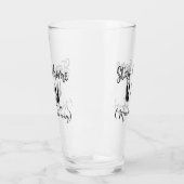 Verre Restez À La Maison Mère Souvenirs Sur L'Argent (Gauche)