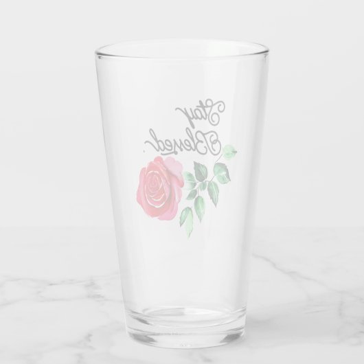 Verre Restez béni (Dos)