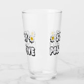 Verre Restez Positif (Gauche)
