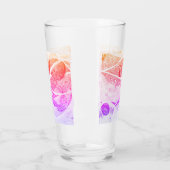 Verre Résumé moderne Planètes noires et roses Espace (Gauche)