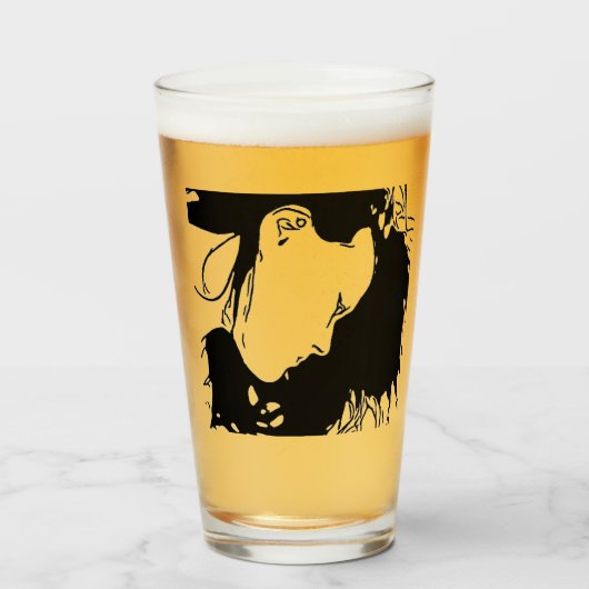 Verre Retenez Les Cheveux (Devant (rempli))