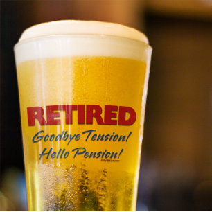 Verre Retraité : Adieu Tension Bonjour Pension!