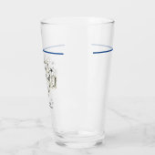 Verre RETRAITE DES HOMMES (AJOUTER UN NOM) Légère Loi su (Gauche)