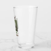 Verre Retraite Happy Cute Funny Lazy Sloth Beer Pint (Gauche)