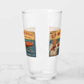 Verre Rétro Chris Craft Bois Cobra Boat Publicité (Gauche)