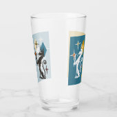 Verre Retro Cute Kitties Mid Century Cat Starburst (Droite)