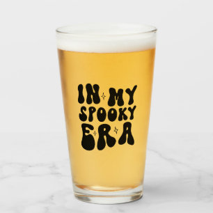 Verre Retro Halloween dans mon époque effrayante vintage