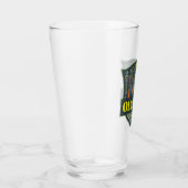 Verre Retro Illustration du Parc National Olympique (Droite)