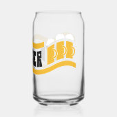 Verre Rétro "Love Beer" (Verso)