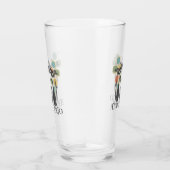 Verre Retro Mid Century Black Atomic Cats MCM (Droite)