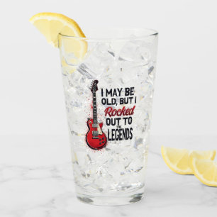 Verre Retro Rock Guitare Classique Musique Nostalgie Des