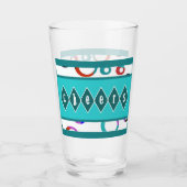 Verre Rétro style coloré de MCM d'anneaux (Devant)