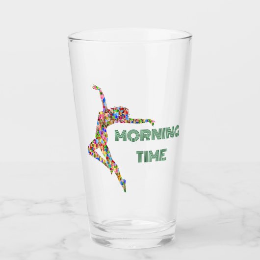 VERRE RÉVEILLEZ-VOUS (Devant)