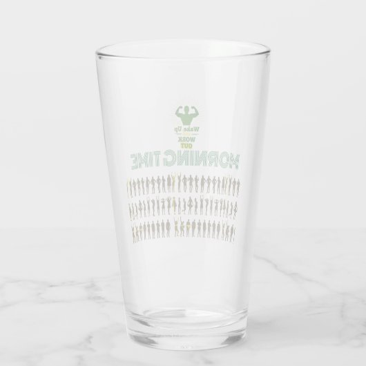 VERRE RÉVEILLEZ-VOUS (Dos)