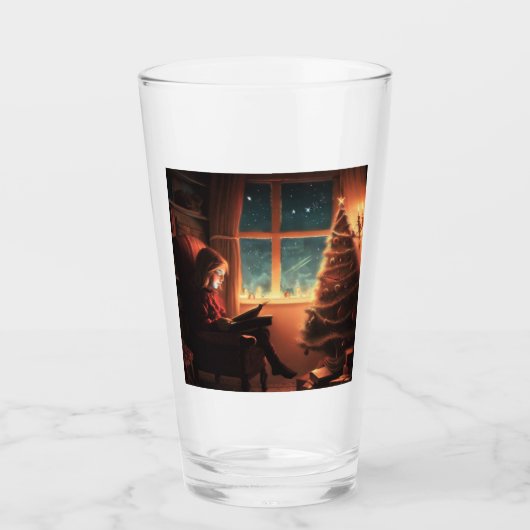 Verre Réveillon de Noël 3 (Devant)