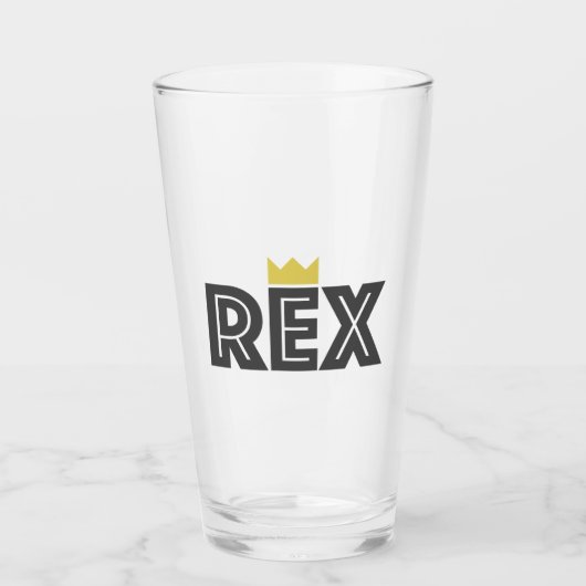 Verre Rex (Devant)