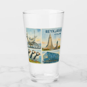 Verre Reykjavik Islande multivue