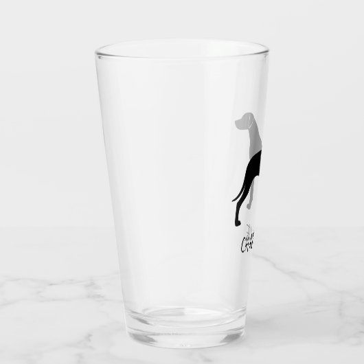 Verre Rhodesian Ridgeback Silhouette Ridgie Chien person (Droite)