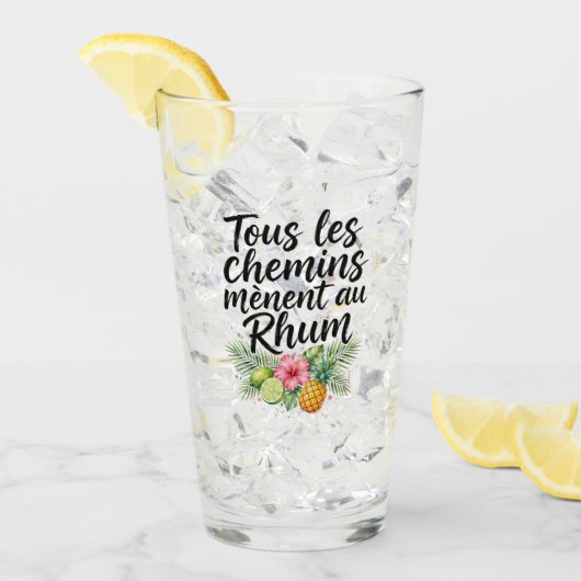 Verre Rhum (Devant glace)