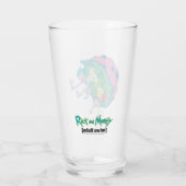 Verre RICK ET MORTY™| Décalage du portail infecté (Dos)