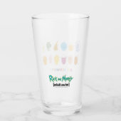 Verre RICK ET MORTY™| Obtenir Schwifty (Dos)
