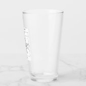 Verre Rick London Funny Field Mouse Comique (Gauche)