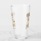 Verre Rien De Fancy Juste Amour | Micro Mariage Gold Hea (Gauche)