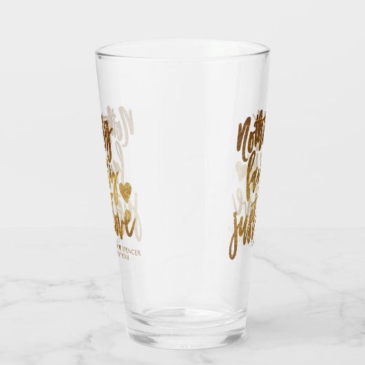 Verre Rien De Fancy Juste Amour | Micro Mariage Gold Hea (Droite)