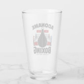 Verre Ring de boxe AJOUTER NOM Sac de vitesse de boxe de (Dos)