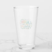Verre Rire Joie Libérée (Dos)