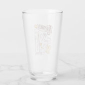 Verre RIVENDELL™ Collage Aquarelle Graphique (Dos)