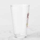 Verre RIVENDELL™ Collage Aquarelle Graphique (Droite)