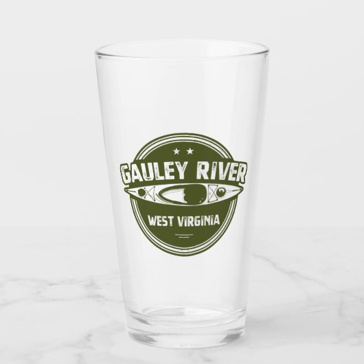 Verre Rivière Gauley, Virginie-Occidentale (Devant)